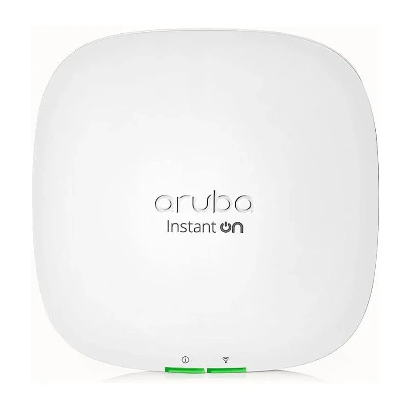 HPE Aruba Instant ON AP22 (RW) - Radio access point - 802.11ax - Bluetooth, Wi-Fi - 2.4GHz, 5 GHz - Wall / Ceiling mountable - WIFI 6
