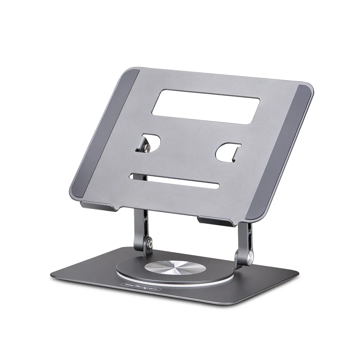 Startech - Notebook stand - 360° rotating base - desktop - silver