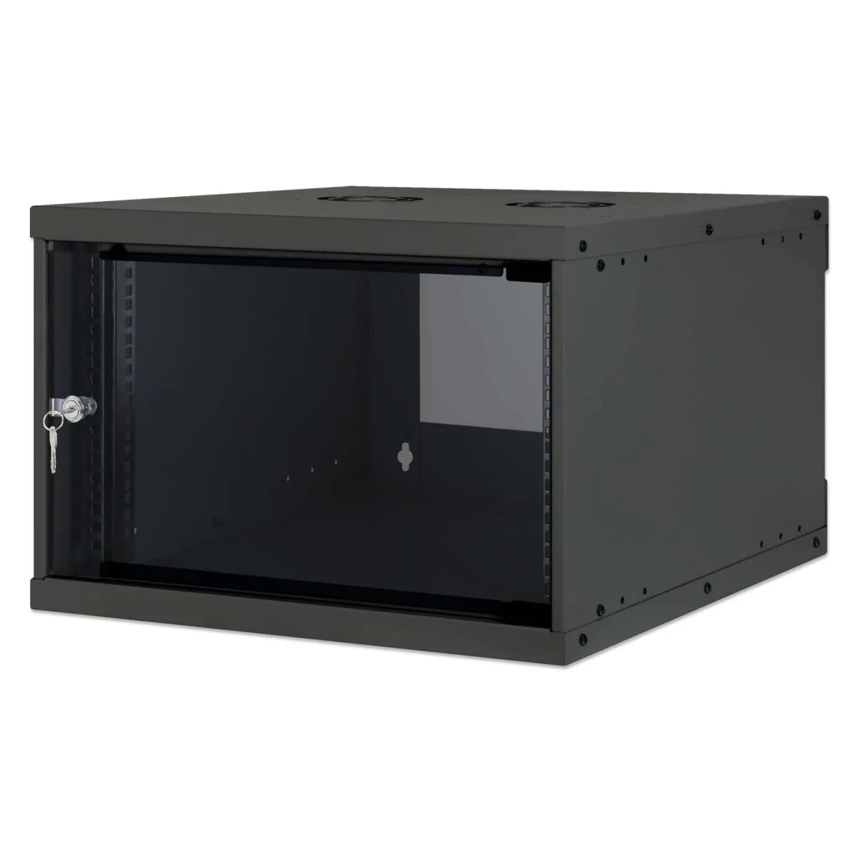 Intellinet 714785 Network Cabinet Wall Mount 6U- (Basic) 560MM Black Flatpack