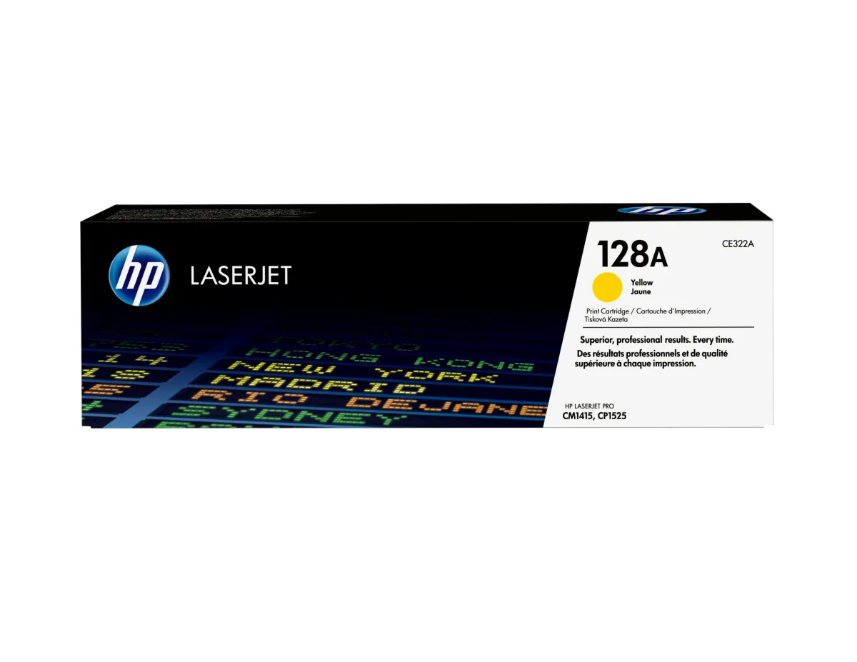 HP 128A - CE322A - 1 x Yellow - Toner cartridge