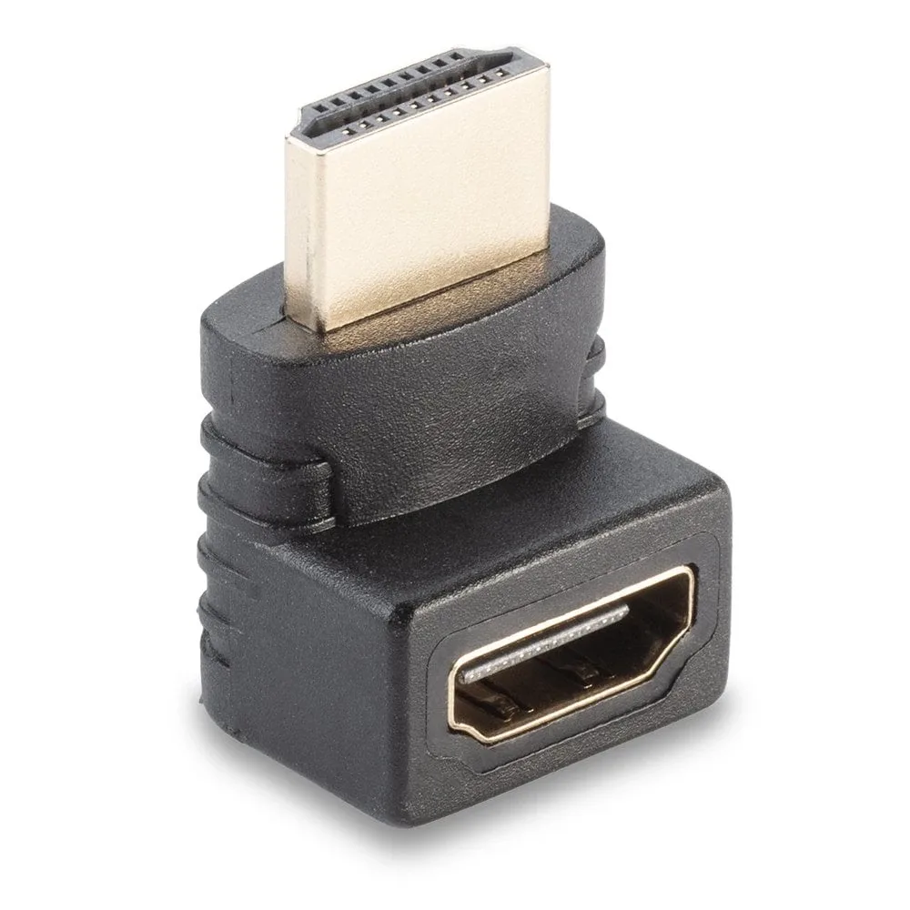 Lindy 41086 90 Degree HDMI Adapter M/F Up Adapter