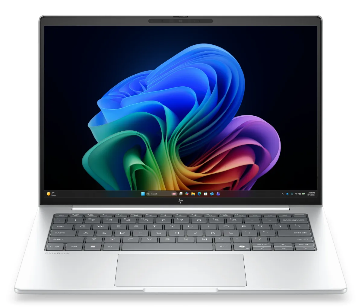 HP EliteBook 8 G2i Notebook Next Gen - Copilot+ PC - Intel Core Ultra 7 - 355 / up to 4.7 GHz - Win 11 Pro - Intel Graphics - 32 GB RAM - 512 GB SSD NVMe - 14" IPS HP SureView 6 1920 x 1200 - NFC, Wi-Fi 7, Bluetooth 6.0 - 5G - glacier silver aluminium - kbd: UK - with HP Wolf Pro Security Edition (1 year)