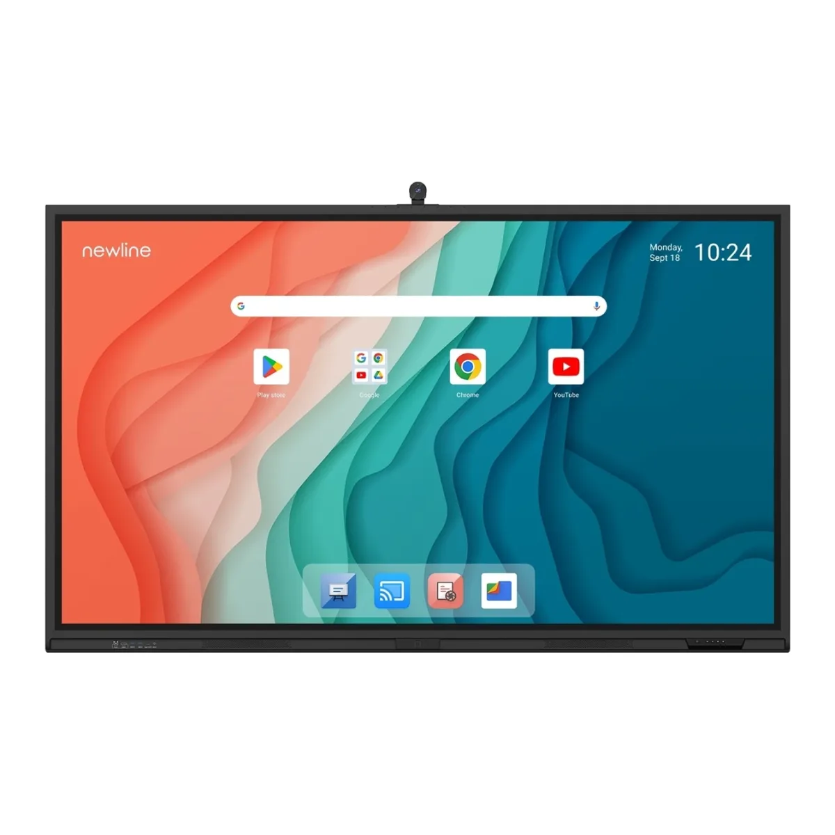 Newline TT-7523QCA+ 75" Elara Pro Android 13, Cast+,  Interactive Touch Screen with Camera