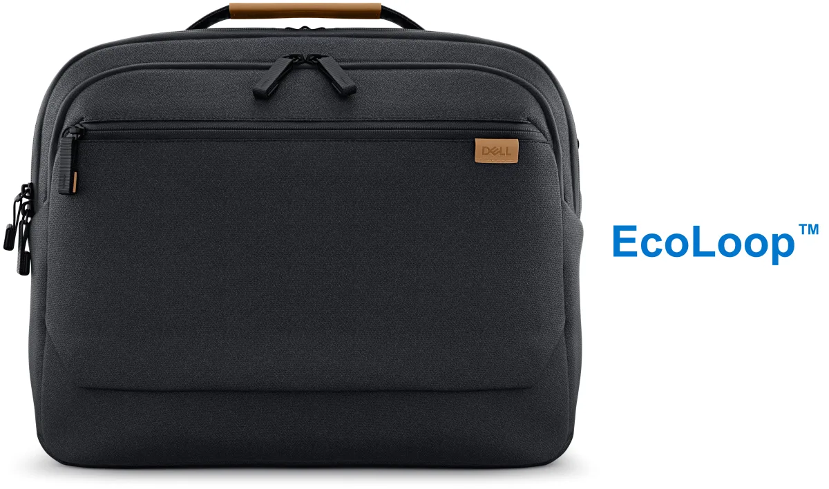 Dell EcoLoop Premier Briefcase 14-16 (CC7625) - Notebook carrying case - 14" - 16" - black