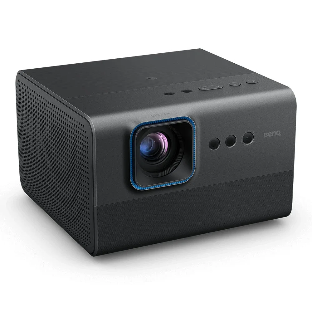 BenQ GP520 - DLP projector - 4-channel LED - 3D - 2600 ANSI lumens - 3840 x 2160 - 16:9 - 1080p - IEEE 802.11ax wireless / AirPlay / Chromecast