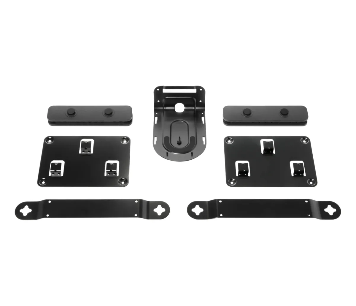 The Logitech Rally system offers a suite of accessories to accommodate a wide range of room sizes and configurations. Support for up to seven Rally Mic Pods extend coverage throughout large rooms. A second Rally Speaker fills large rooms with clear, richsound. Rally Mic Pod Hub provides single-cable connections for easy under-table routing and a clean appearance. Rally Mounting Kit includes everything you need to secure Rally components and cabling under the table and to the wall.