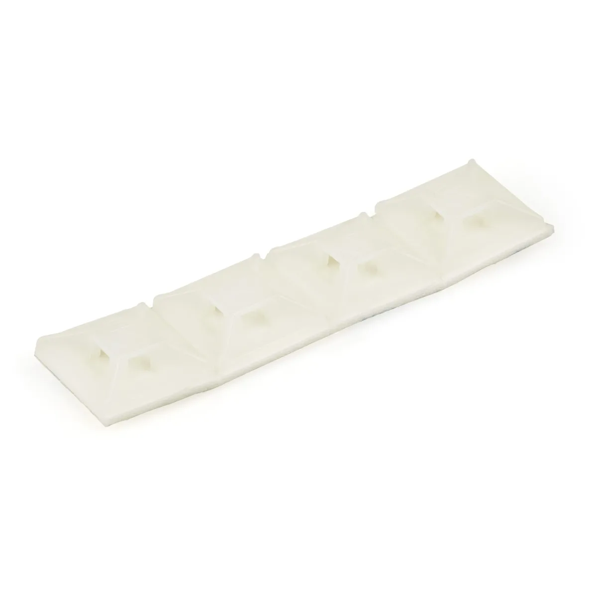 Startech 100 Pack Cable Tie Mounts with Adhesive Tape for 0.13 in. (3.2 mm) Wide Ties, Nylon/Plastic Zip Tie Mounts, Electrical/Network Cable Wrap Mounts / 94V-2 Fire & UL Rated TAA - Nylon 66 Zip Tie Mount (CBMCTM1)
