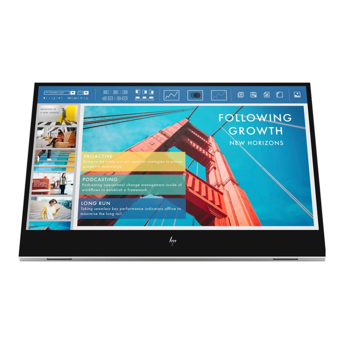 HP E14 G4 Portable - LED monitor - 14" - portable - 1920 x 1080 Full HD (1080p) @ 60 Hz - IPS - 400 cd/m² - 800:1 - 5 ms - 2xUSB-C - silver stand