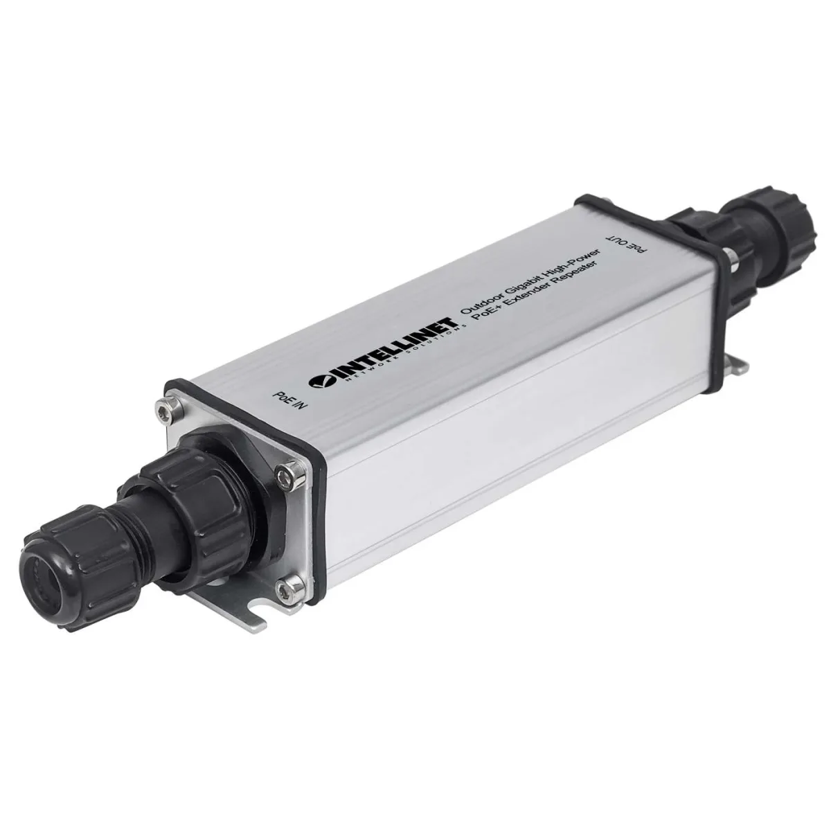 Intellinet 561211 PoE Plus Extend/Repeat Gigabit- Outdoor Ieee 802.3AT/Af Metal