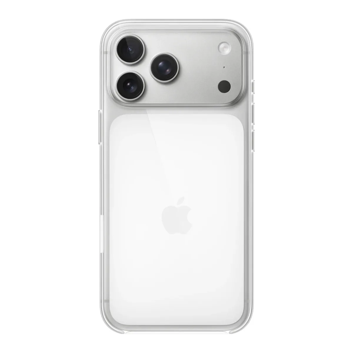 Apple - Protective cover for mobile phone - MagSafe compatibility - polycarbonate - clear - for iPhone 17 Pro Max