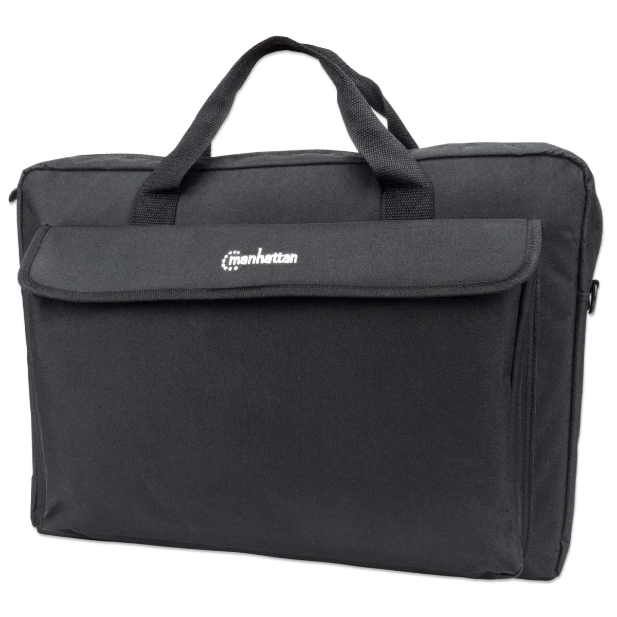 Manhattan 439909 London Laptop Bag 17.3" Black- Top Loader