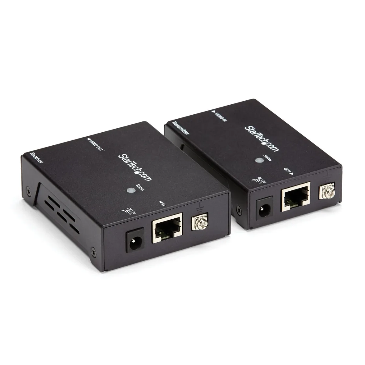 Startech HDMI over CAT5e / CAT6 Ethernet Extender with HDBaseT - 4K@115ft, 1080p@230ft - HDMI Video Transmitter and Receiver Kit w/ POC (ST121HDBTE) - Video/audio extender - over CAT 5e/6 - up to 70 m - for P/N: ST121HDBTRP, ST124HD4K, SVA12M2NEUA, SVA12M5NA