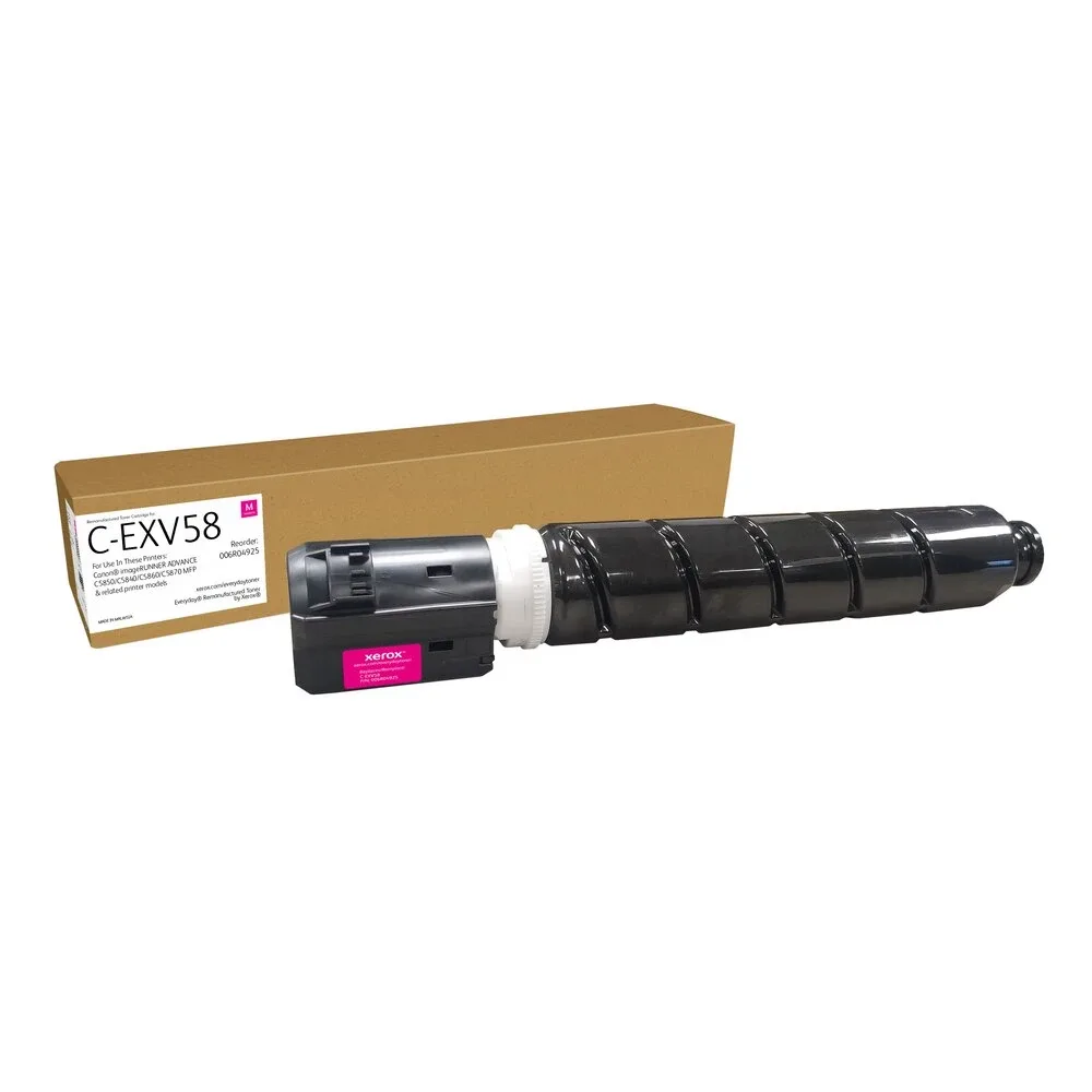 Xerox 006R04925 Everyday Remanufact. Toner Repl Canon C-EXV58 Magenta 3765C002AA