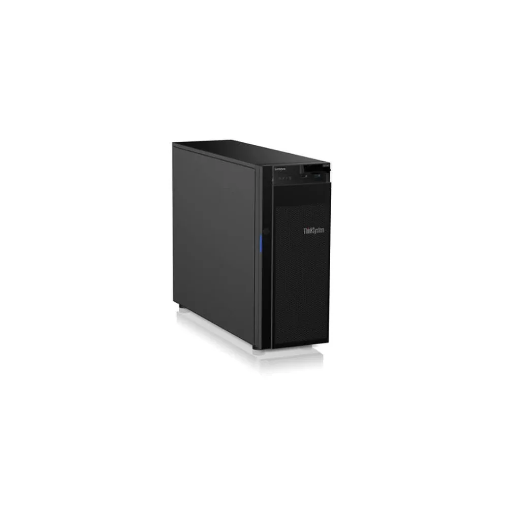 Lenovo ThinkSystem ST250 7Y46 - Server - tower 4U - 1-way - 1 x Xeon E-2224 / up to 4.6 GHz - RAM 16 GB - SATA - hot-swap 2.5" bay(s) - no HDD - DVD-Writer - Matrox G200 - Gigabit Ethernet - no OS - monitor: none