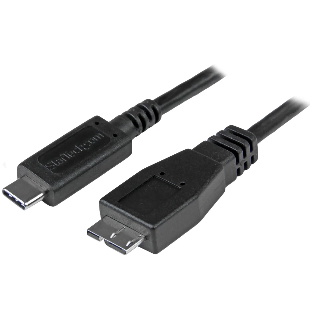 StarTech USB C to Micro USB Cable 0.5m - USB 3.1 Type C to Micro USB Type B Cable - Micro USB 3.1 to USB-C - Thunderbolt 3 Compatible (USB31CUB50CM)