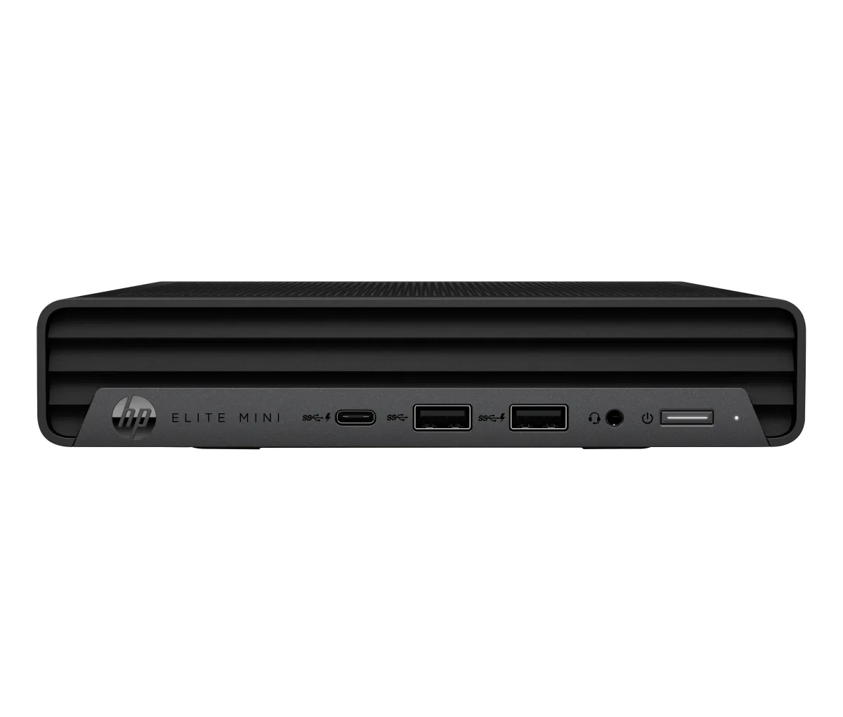 HP Elite 800 G9 - Mini desktop Core i5 12500T / up to 4.4 GHz - RAM 8 GB - SSD 256 GB - NVMe - UHD Graphics 770 - Gigabit Ethernet, IEEE 802.11ax (Wi-Fi 6E), Bluetooth 5.3 - Win 11 Pro - monitor: none - keyboard: UK - with HP Wolf Pro Security Edition (1 year)
