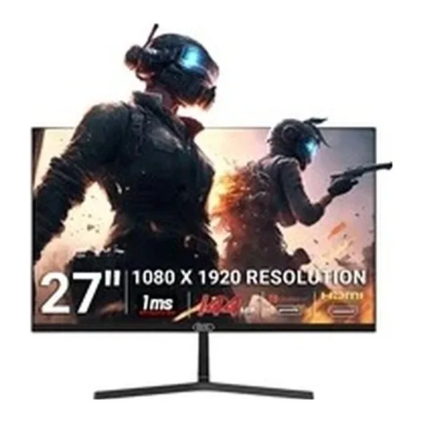 piXL PX27B221S 27 Inch 144Hz Full HD IPS Widescreen Monitor with Speakers, 1920x1080 Resolution, 1ms Response Time, 144Hz Refresh Rate, DisplayPort & HDMI