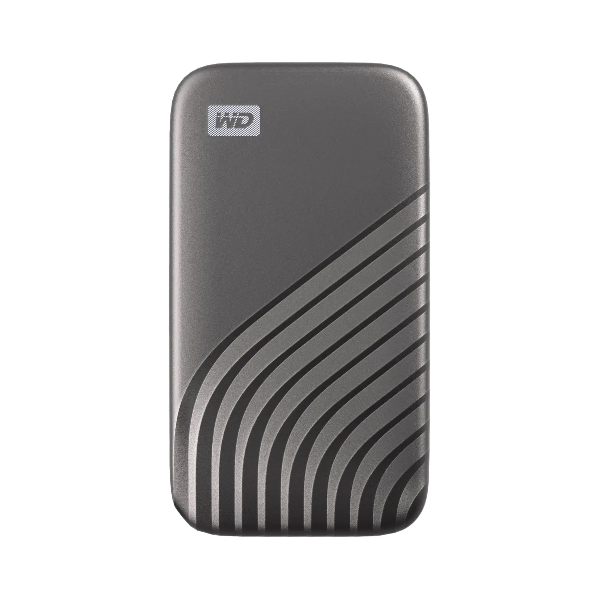 WD My Passport SSD WDBAGF0040BGY - SSD - encrypted - 4 TB - external (portable) - USB 3.2 Gen 2 (USB-C connector) - 256-bit AES - grey