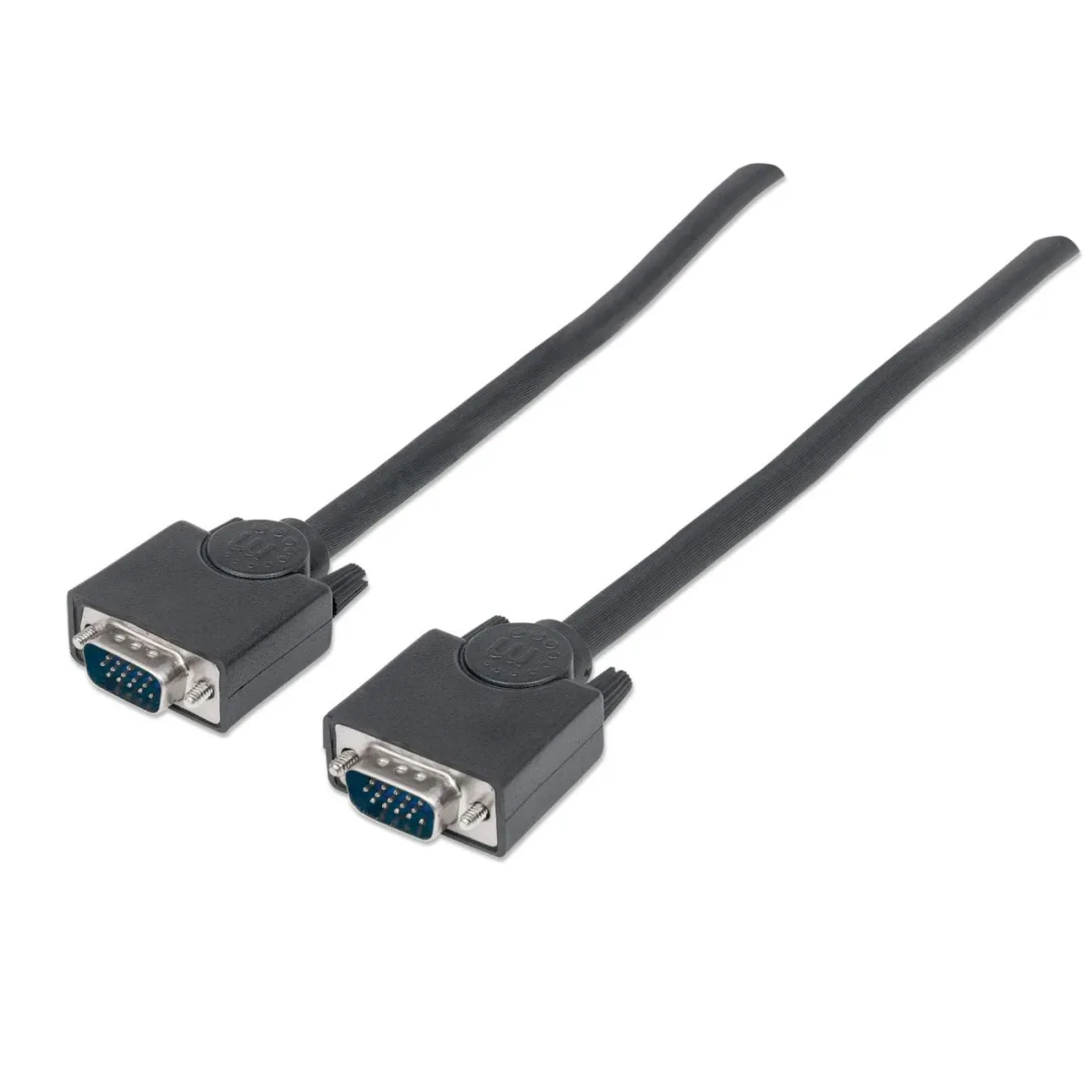 Manhattan 311731 Svga Monitor Cable 1.8M- Male/Male Black Polybag