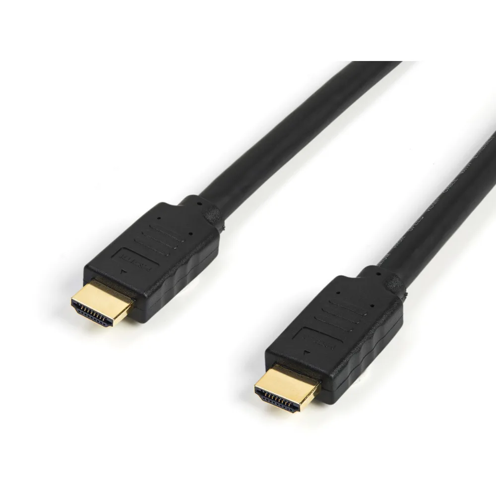 Startech 7m High Speed HDMI Cable - Ultra HD 4k x 2k HDMI Cable - HDMI to HDMI M/M - 7 meter HDMI 1.4 Cable - Audio/Video Gold-Plated (HDMM7M) - HDMI cable - HDMI male to HDMI male - 7 m - black