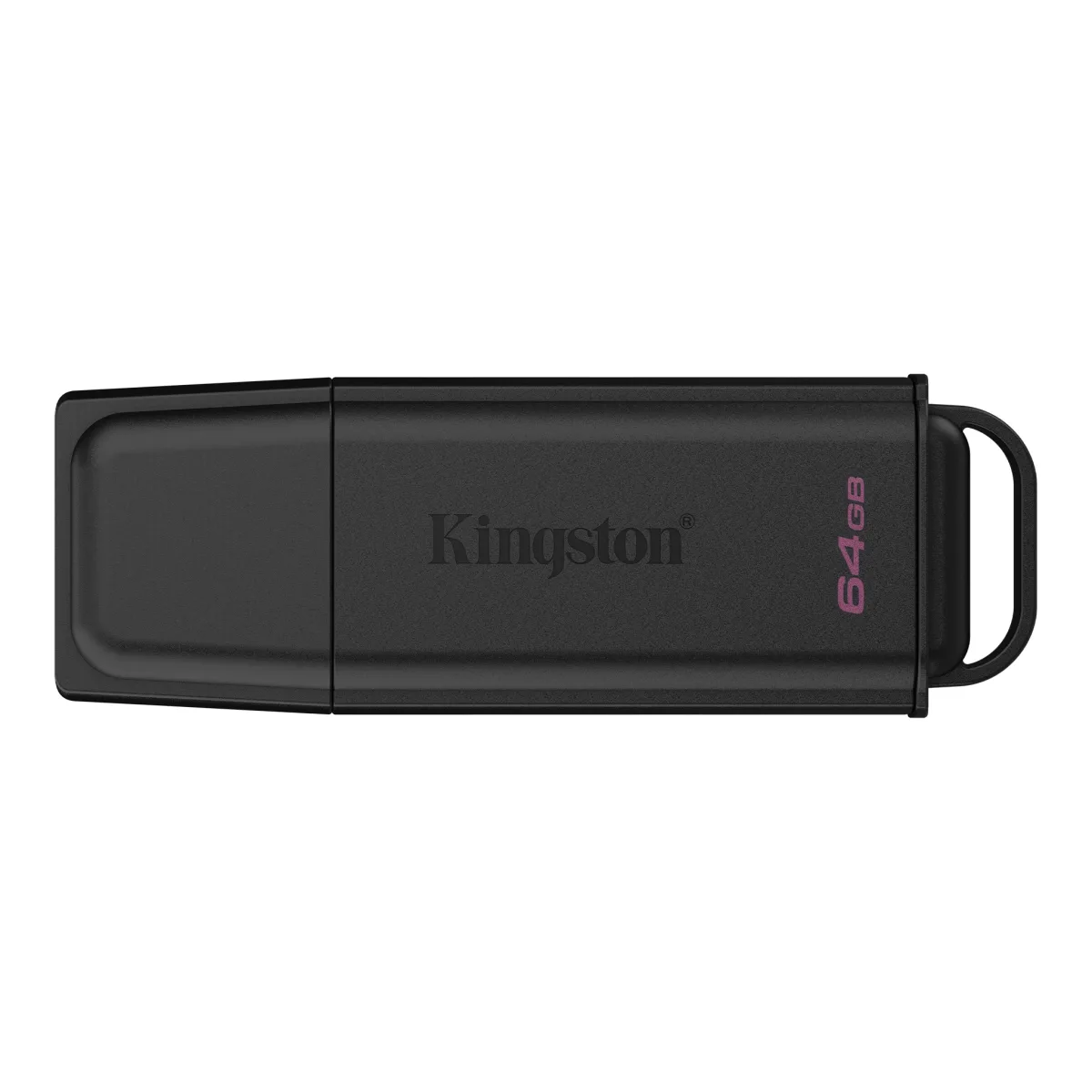 Kingston DataTraveler Exodia DTXG2/64GB USB Flash Drive, 64GB, USB 3.2 Gen 1, Black, Snap-on Cap Design