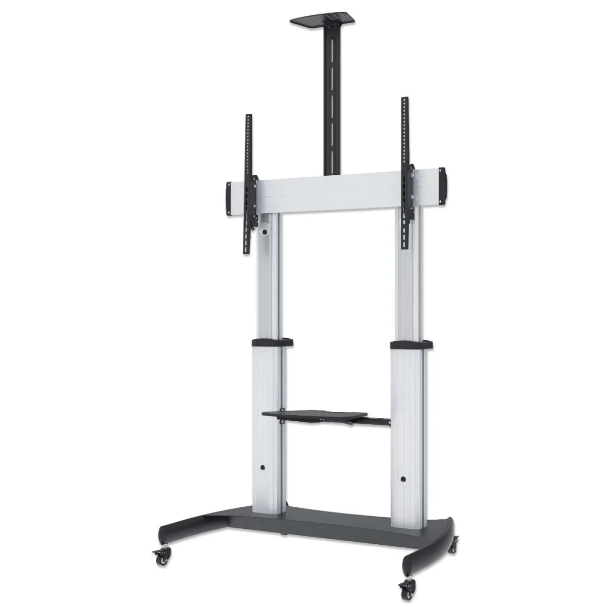 Manhattan 461672 TV/Monitor Trolley Stand- 60-100" VESA to 800X600MM 100KG