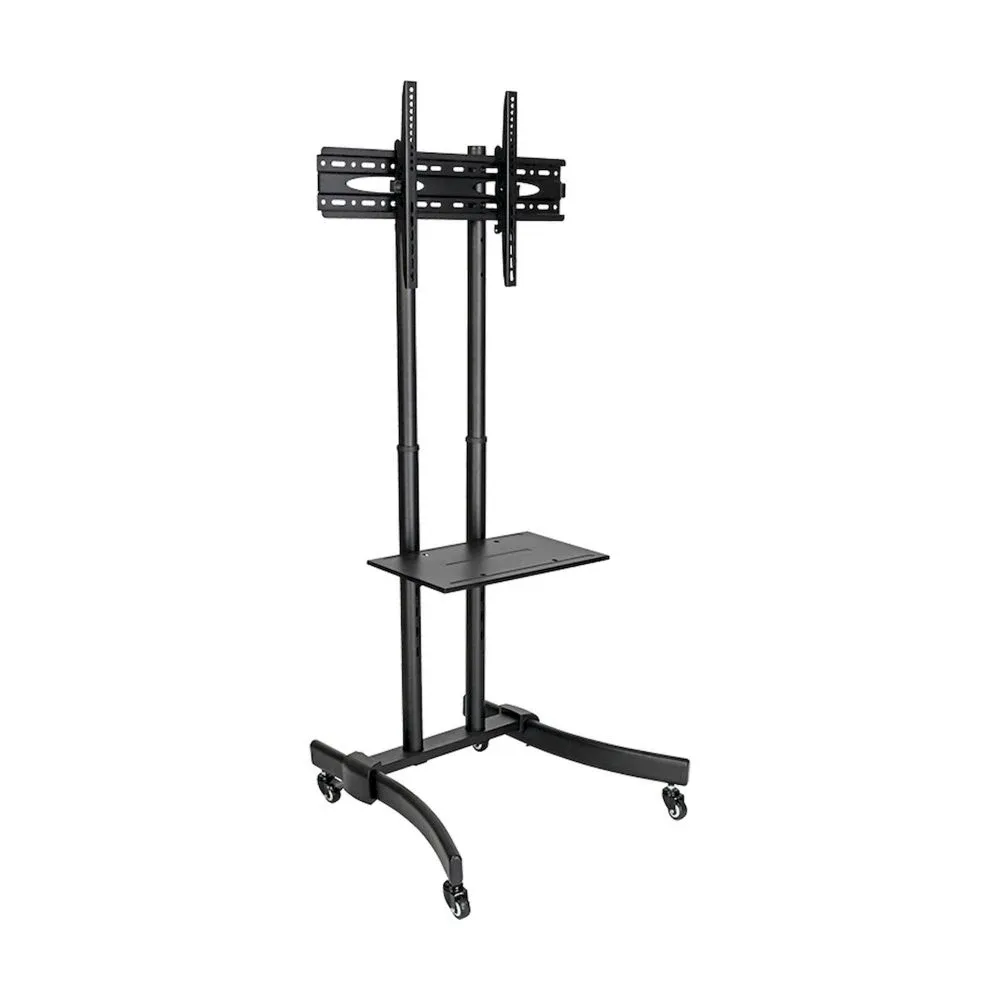 Eaton Tripp Lite Series Rolling TV/Monitor Cart - for 37" to 70" TVs and Monitors - Classic Edition - Cart - for flat panel / notebook / AV equipment - aluminium, steel - black, silver - screen size: 37"-70