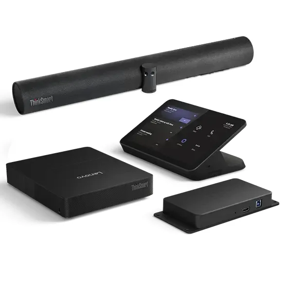 Lenovo ThinkSmart Core Gen 2 - Video conferencing kit (soundbar, Lenovo IP Controller, compute system) - with 3 Years Lenovo Premier Support - Certified for Microsoft Teams Rooms - black