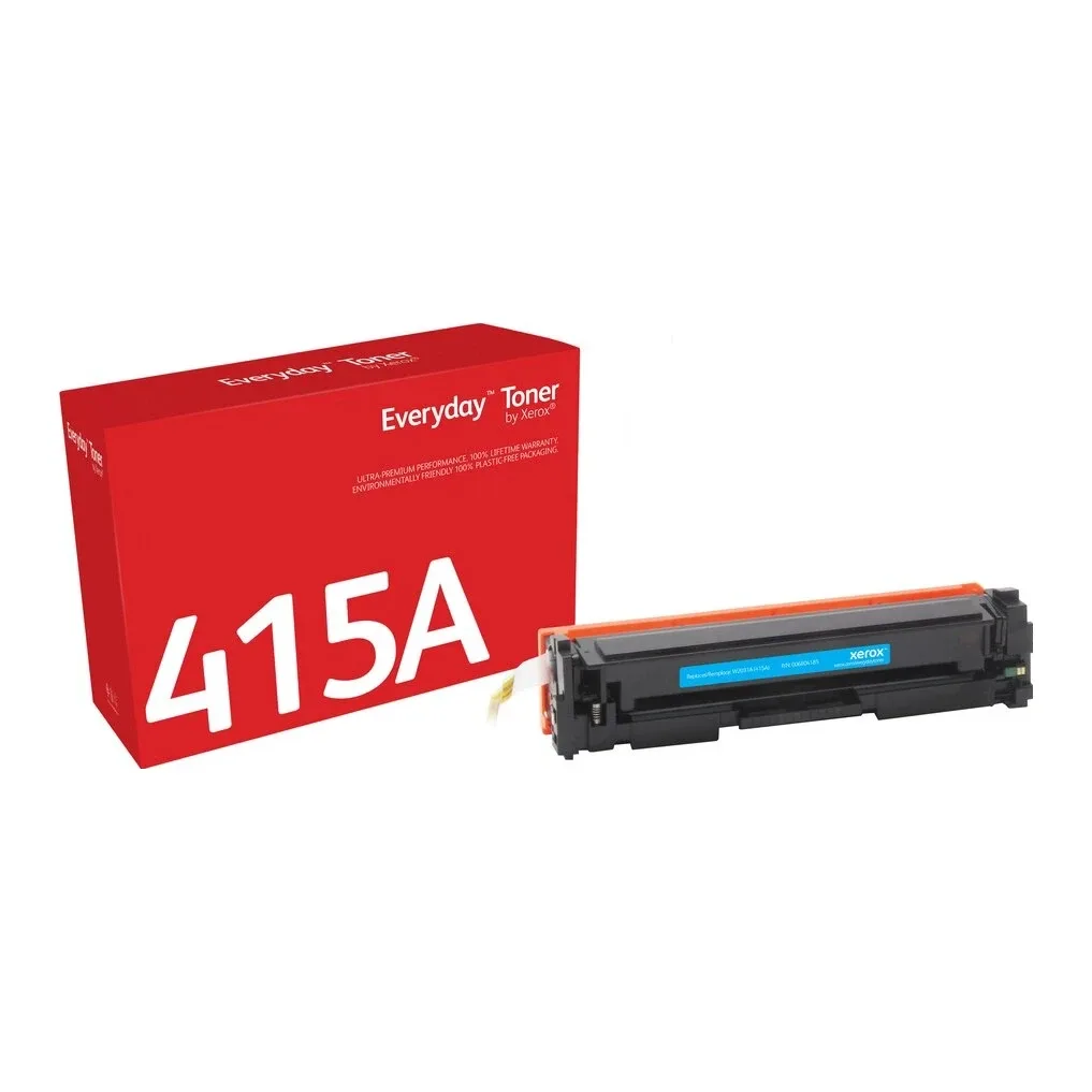 Everyday - Cyan - compatible - toner cartridge (alternative for: HP 415A, HP W2031A) - for HP Color LaserJet Enterprise MFP M480, LaserJet Managed E45028