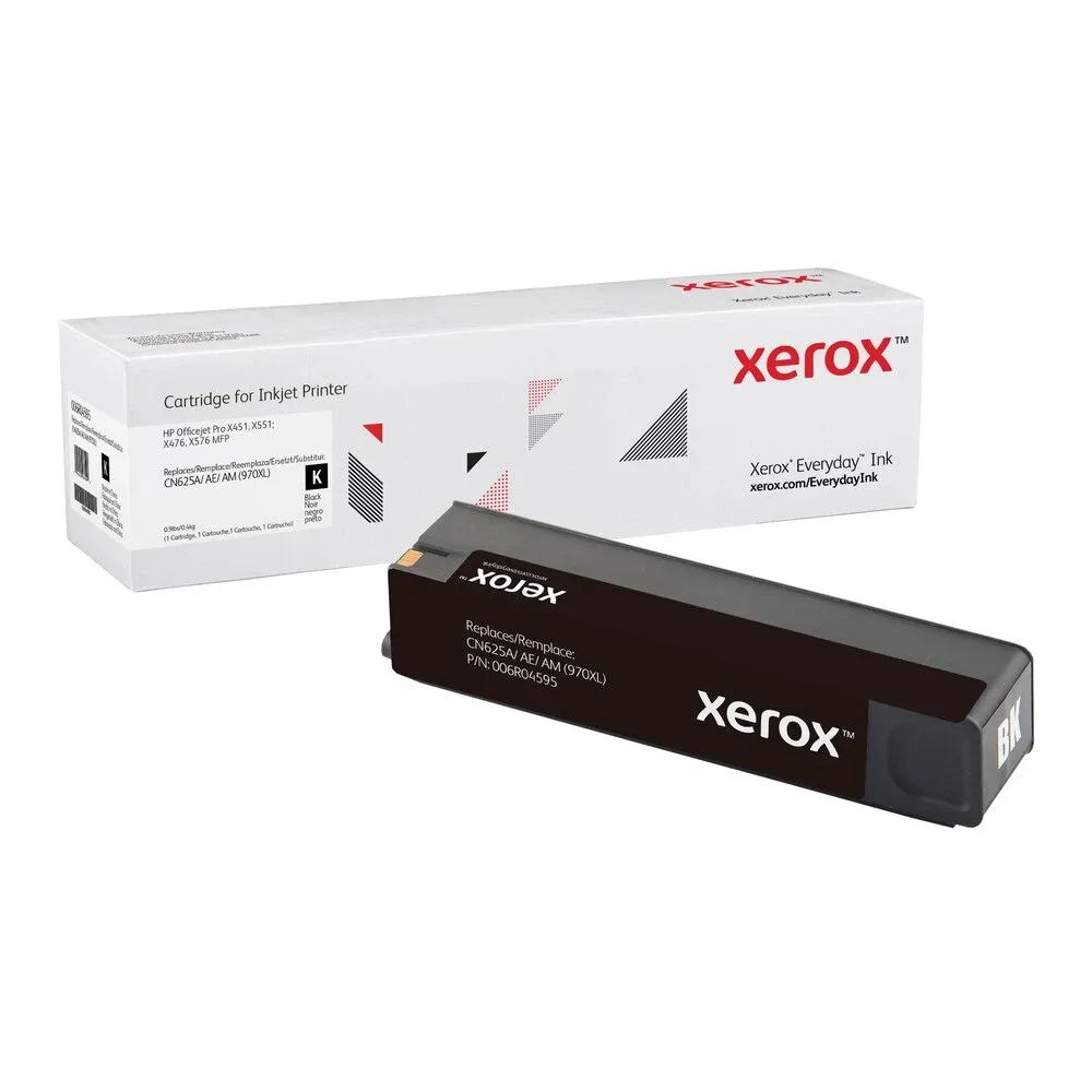Xerox 006R04595 Everyday Black Cartridge Compatible with Hp 970XL (CN625A