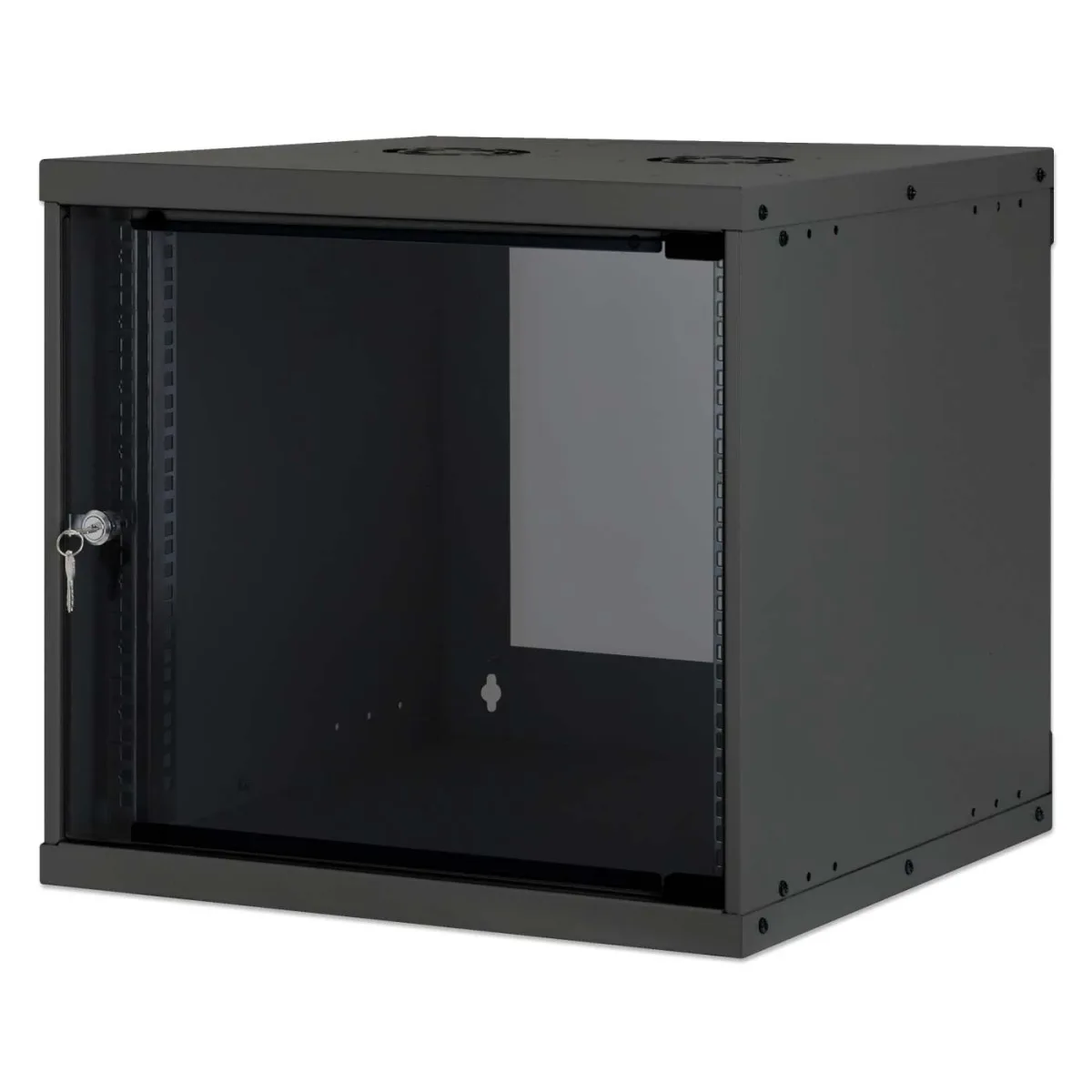 Intellinet 714174 Network Cabinet Wall Mount 9U- (Basic) 400MM Black Flatpack