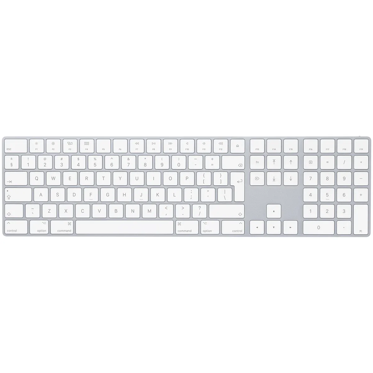 Apple Magic Keyboard with Numeric Keypad - Keyboard - wireless - Bluetooth - QWERTY - International English