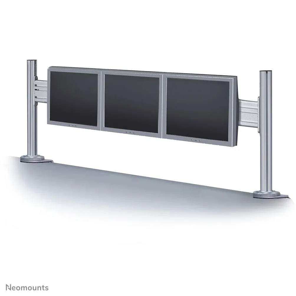 TOOLBAR WALL MOUNT TRIPLE 10-24 SILVER. 43X100CM
