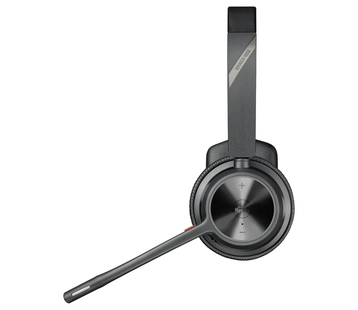HP Poly Voyager 4310 - Voyager 4300 UC series - headset - on-ear - Bluetooth - wireless, wired - black - Zoom Certified