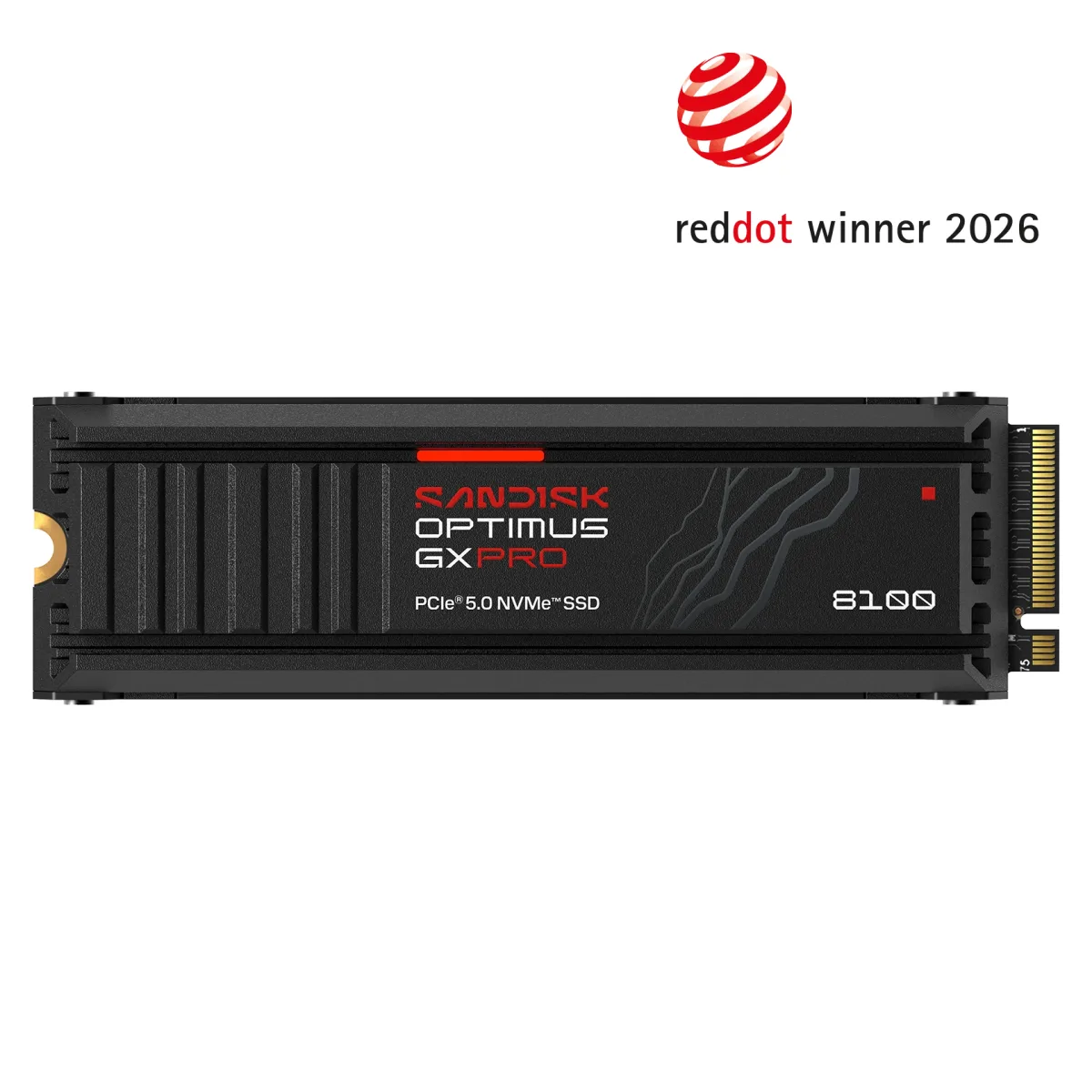 SANDISK OPTIMUS GX PRO 8100 NVME SSD WITH HEATSINK 2TB