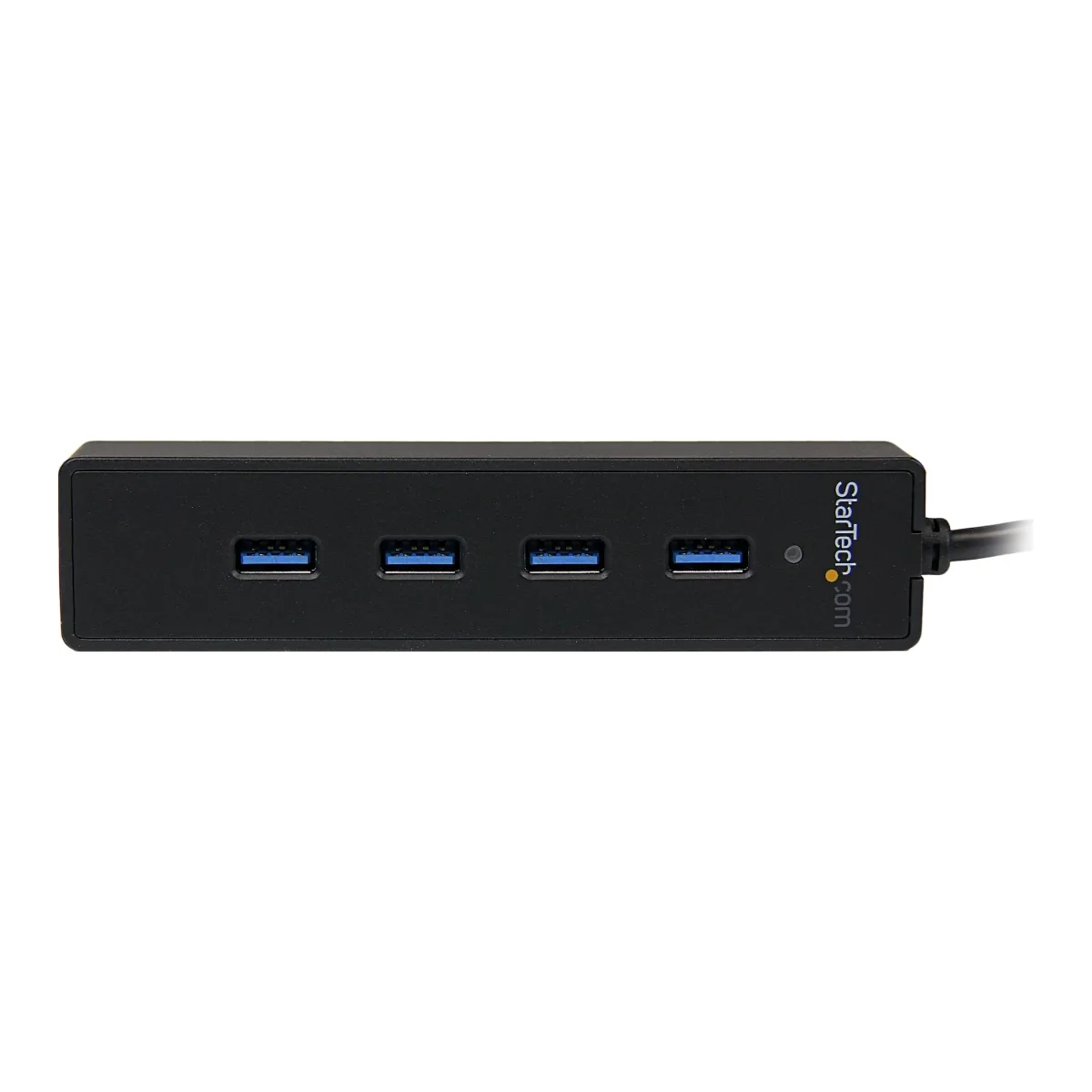 Startech 4-Port USB 3.0 Hub with Built-in Cable - SuperSpeed Laptop USB Hub - Portable USB Splitter - Mini USB Hub (ST4300PBU3) - Hub - 4 x SuperSpeed USB 3.0 - desktop - for P/N: FCREADMICRO3, MSDREADU3CA