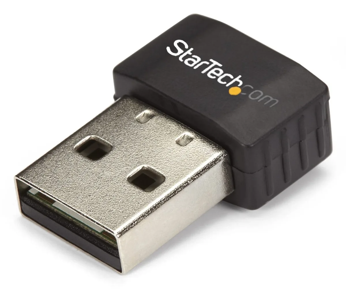 Startech Wireless USB WiFi Adapter - Dual Band AC600 Wireless Dongle - 2.4GHz / 5GHz - 802.11ac Wi-Fi Laptop Adapter (USB433ACD1X1) - Network adapter - USB 2.0 - Wi-Fi 5 - black
