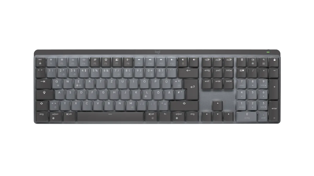 Logitech 920-010748 Mx Mechanical Wireless Illum. Keyb - Graphite - Deu - Central