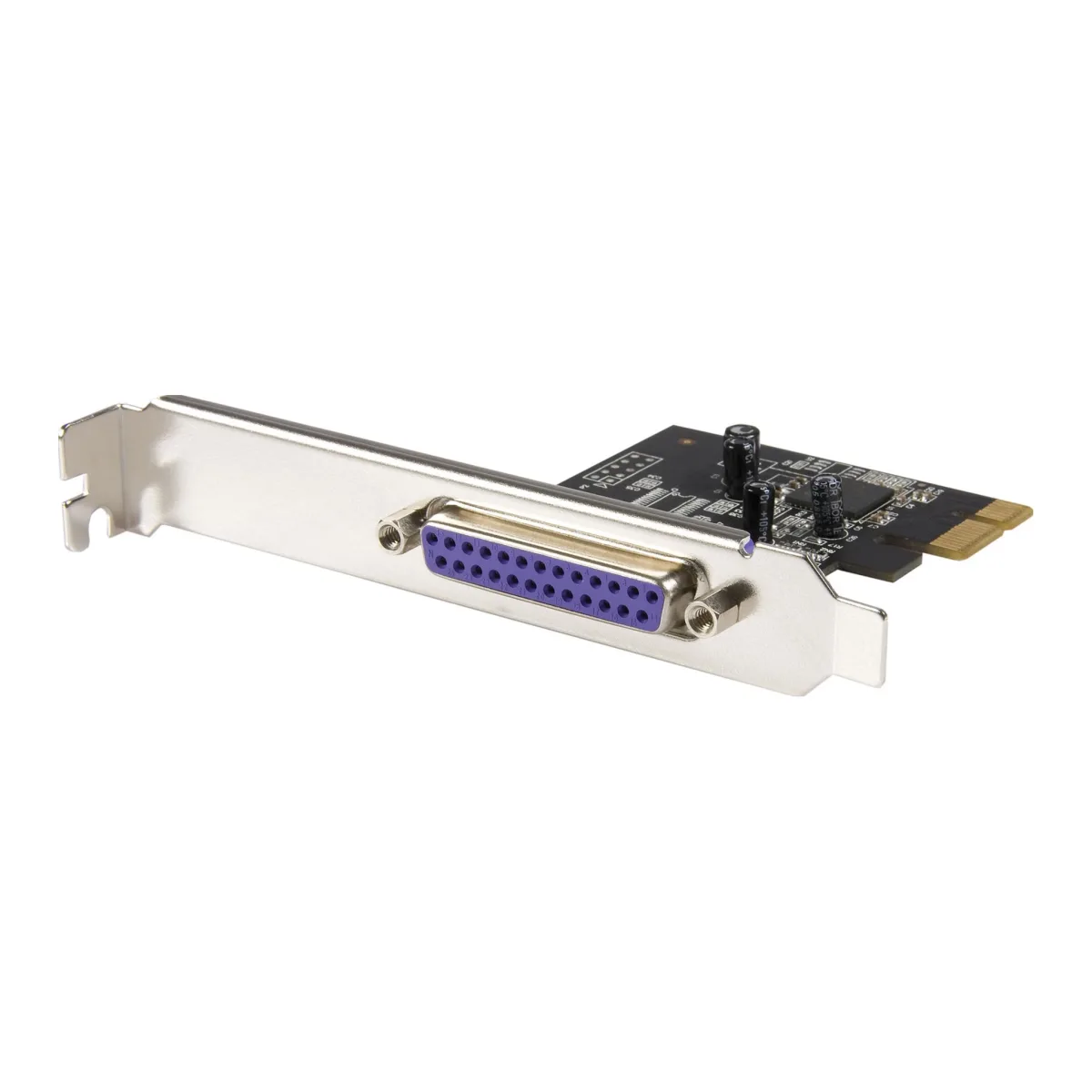 Startech 1-Port Parallel PCIe Card, PCI Express to Parallel DB25 LPT Adapter Card, Desktop Expansion Controller for Printer, SPP/ECP - Parallel adapter - PCIe - IEEE 1284 - black