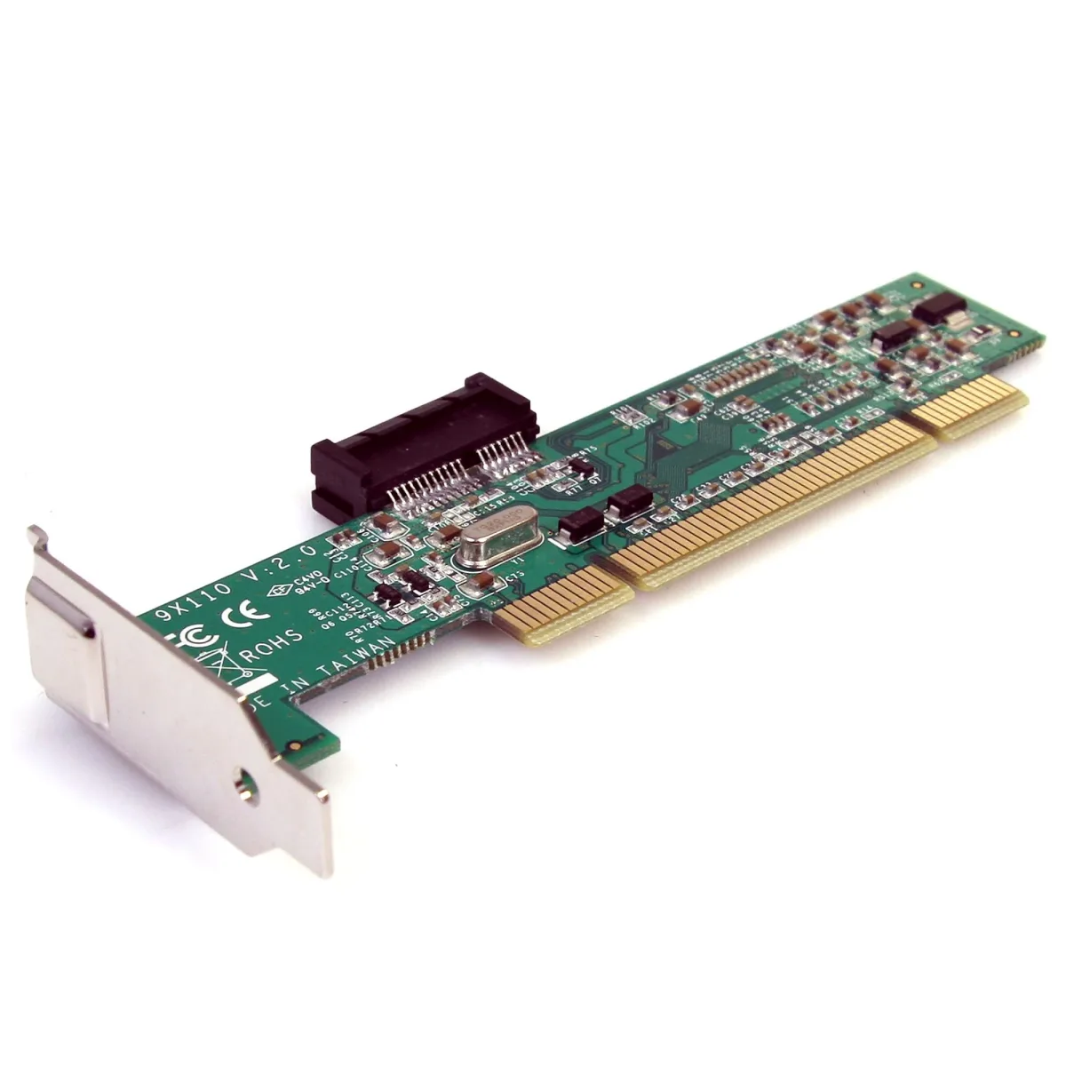 Startech PCI to PCI Express Adapter Card - PCIe x1 (5V) to PCI (5V & 3.3V) slot adapter - Low Profile - PCI1PEX1 - PCIe x1 to PCI slot adapter