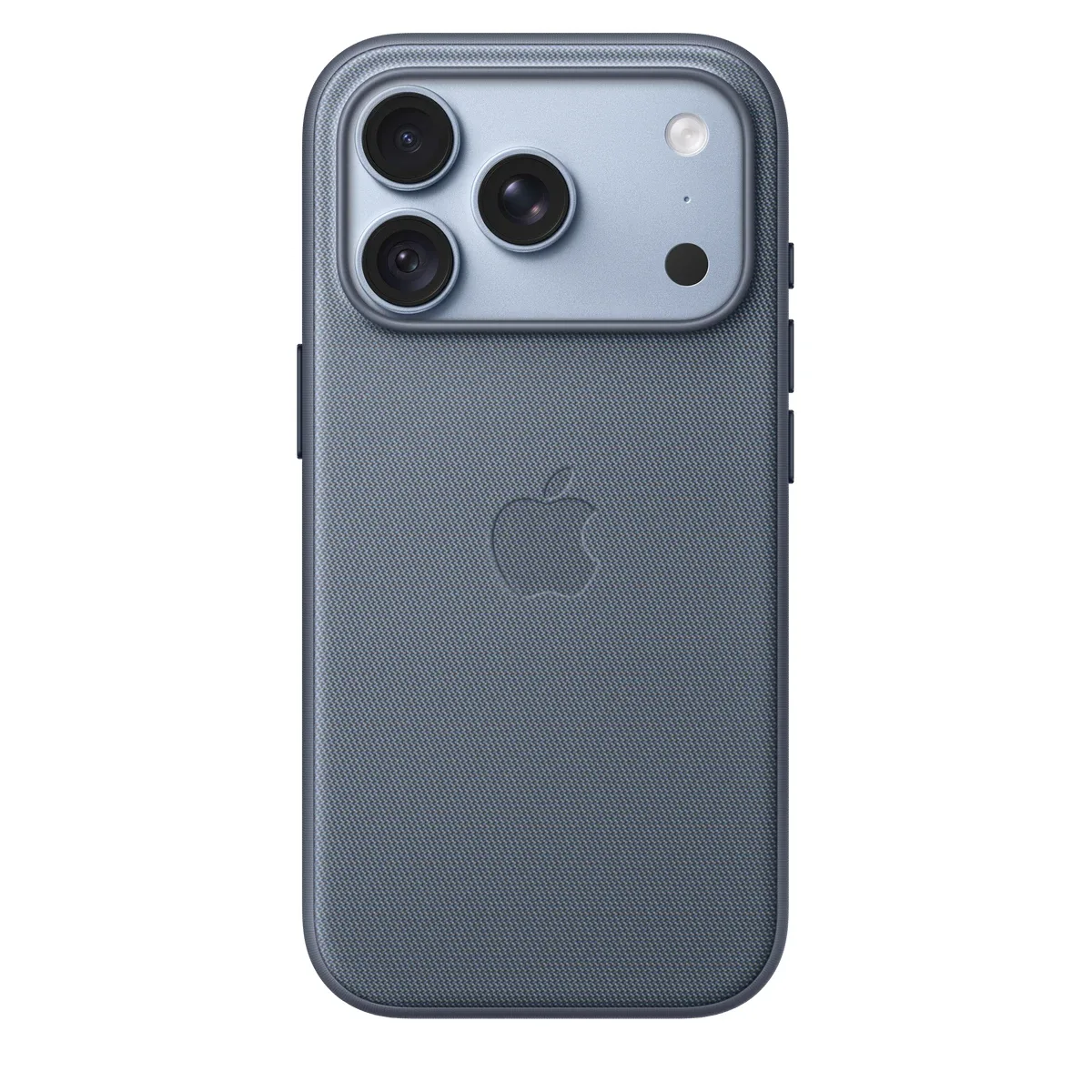 Apple - Protective cover for mobile phone - MagSafe compatibility - TechWoven - blue chambray - for iPhone 18 Pro