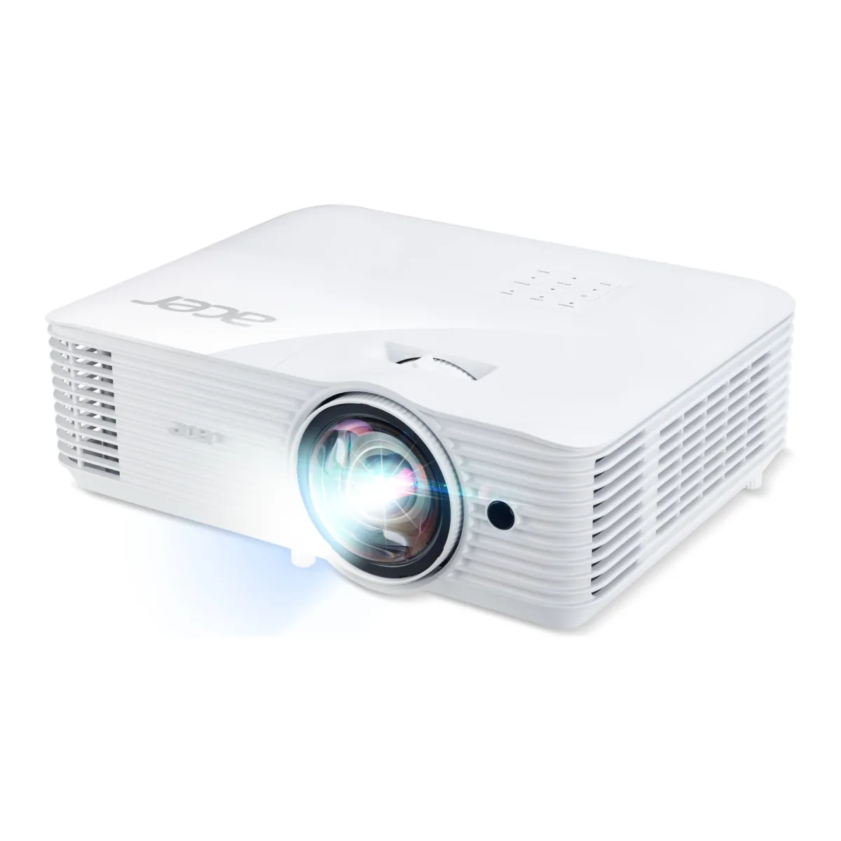 Acer S1286Hn - DLP projector - portable - 3D - 3500 ANSI lumens - XGA (1024 x 768) - 4:3 - short-throw fixed lens - LAN
