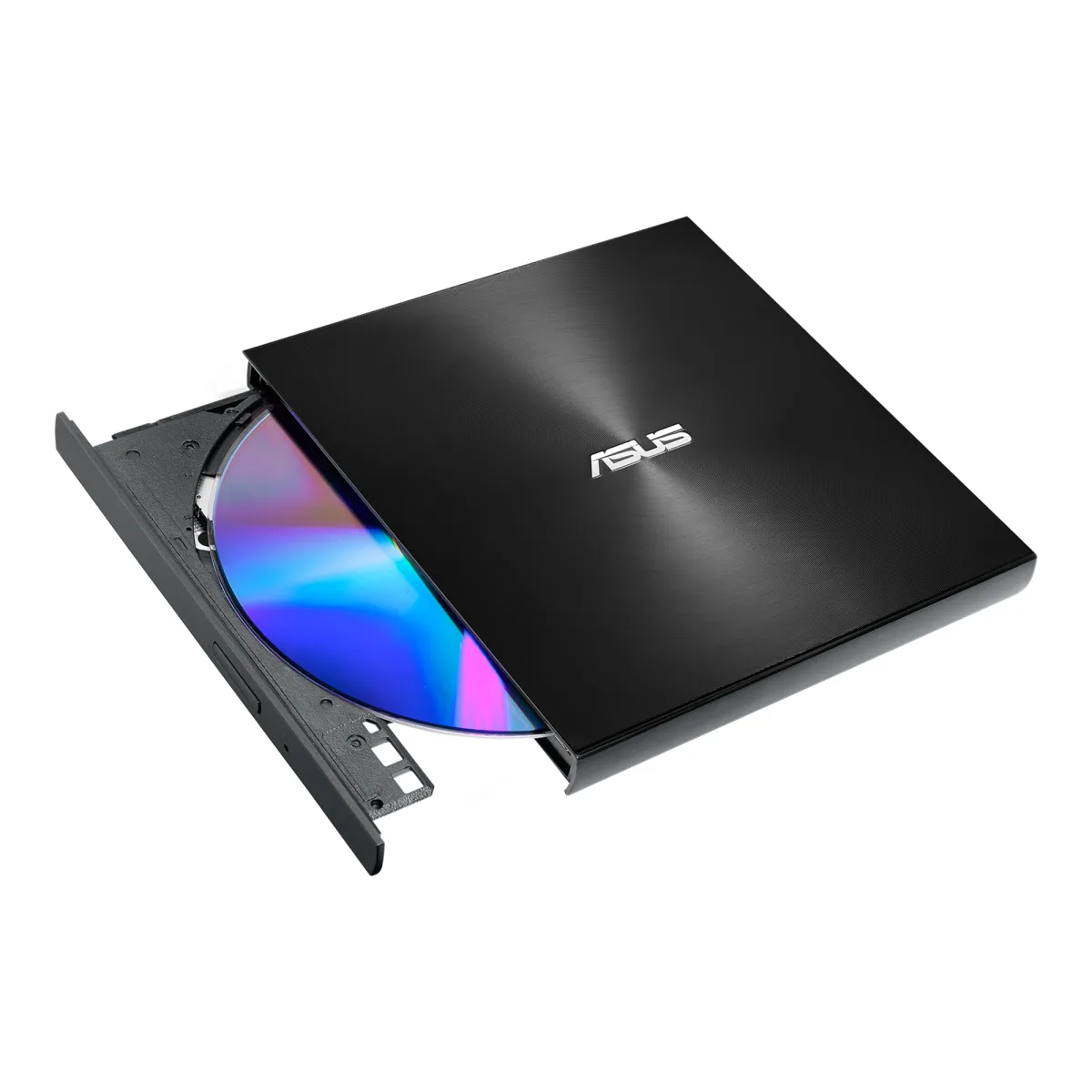 ASUS ZenDrive U9M SDRW-08U9M-U - Disk drive - DVD±RW (±R DL) - 8x/8x - USB 2.0 - external - silver - for 15, ROG Strix G15, ROG Zephyrus Duo 15, ROG Zephyrus G14, TUF505, ZenBook 13