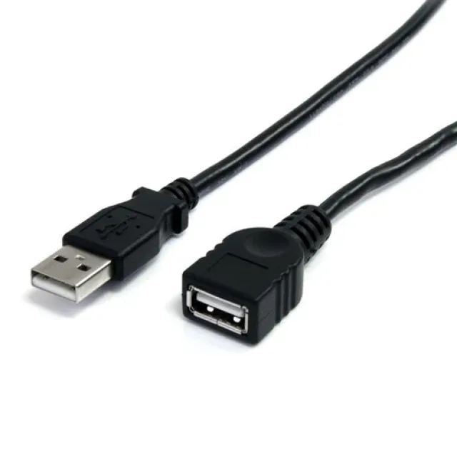 StarTech 6 ft Black USB 2.0 Extension Cable A to A - M/F - USB extension cable - USB (M) to USB (F) - USB 2.0 - 6 ft - black - USBEXTAA6BK - USB extension cable - USB (M) to USB (F) - USB 2.0 - 1.8 m - black - for P/N: 35FCREADBK3, ICUSB2321F, ICUSB232V2, LTUB1MBK, MSDREADU2OTG, ST4200MINI2, UUSBOTG