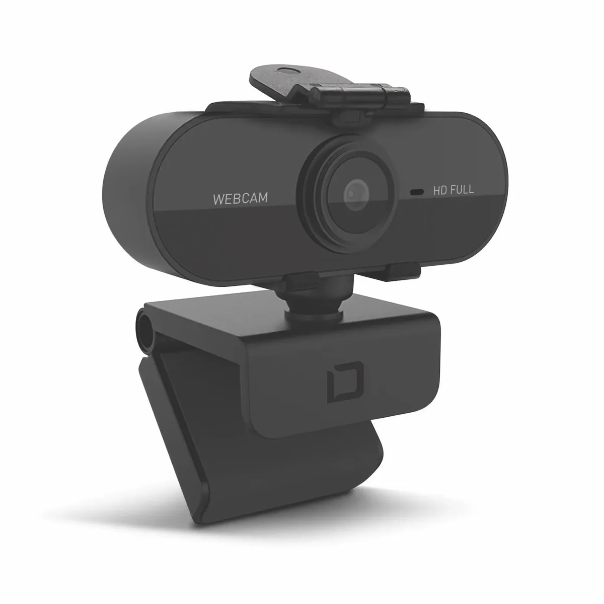 DICOTA Webcam PRO Plus Full HD - Webcam - colour - 1920 x 1080 - 1080p - audio - USB 2.0