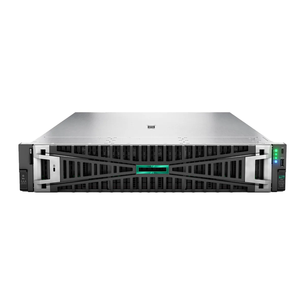 HPE ProLiant Compute DL380 Gen12 6505P 12c 1P 2x32GB-R 12LFF MR416i-o 2x8TB HDD 2x1000W PS EU Server - This HPE pre built server includes the following: - x2 P69727-B21 = HPE 32GB (1x32GB) Dual Rank x8 DDR5-6400 CAS-46-45-45 EC8 Registered Smart Memory Kit - x2 834031-B21 = HPE 8TB 12G 7.2k rpm HPL SAS LFF (3.5in) Low Profile MDL 1yr Warranty 512e Digitally Signed Firmware HDD - x2 P03178-B21 = HPE 1000W Flex Slot Titanium Hot Plug Power Supply Kit - If you have any questions or additional produ
