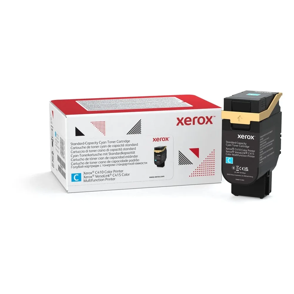Xerox - Cyan - original - box - toner cartridge Use and Return