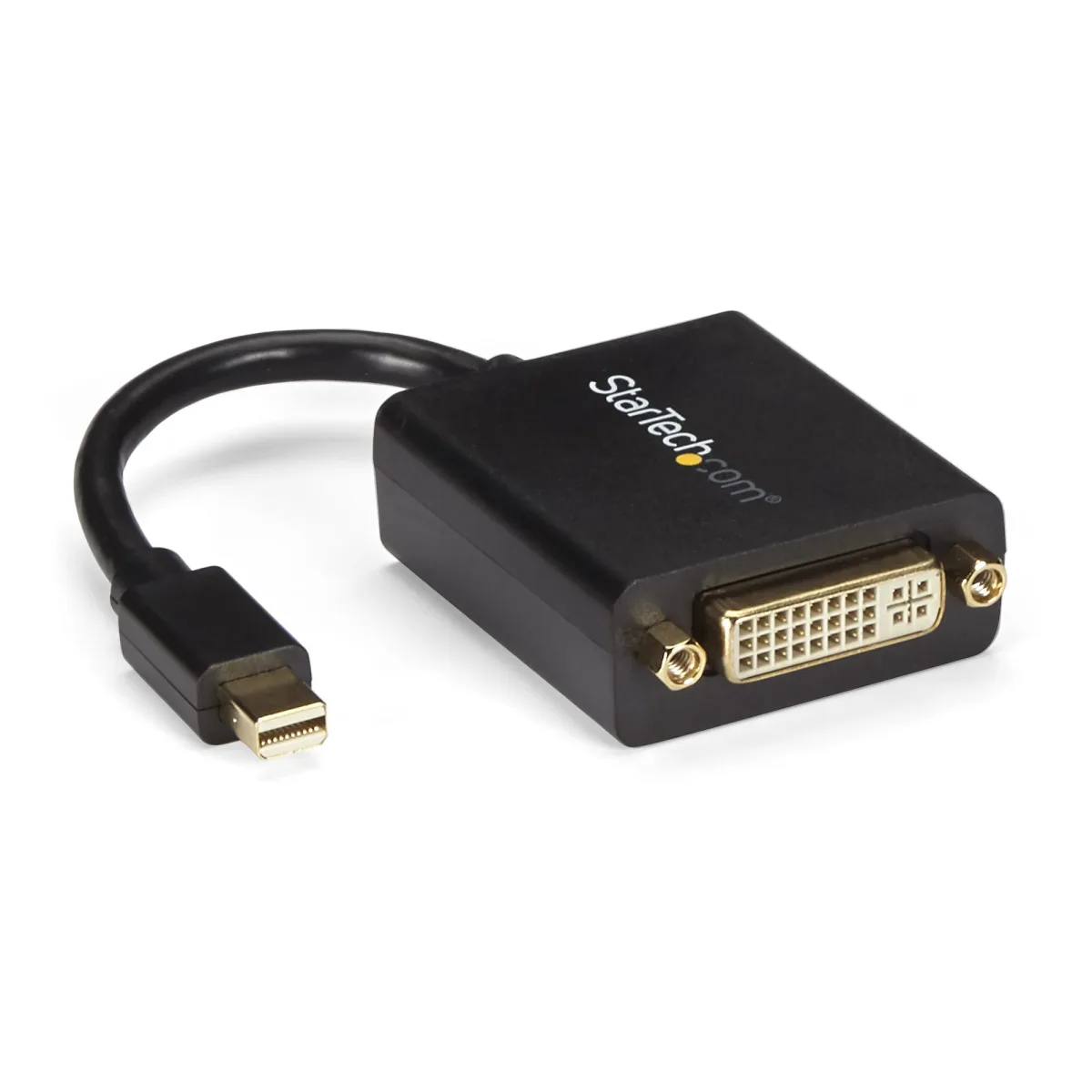 StarTech Mini DisplayPort to DVI Adapter - 1920x1200 – Thunderbolt 2 – mDP to DVI Converter for Your Mini DP MacBook or PC (MDP2DVI)