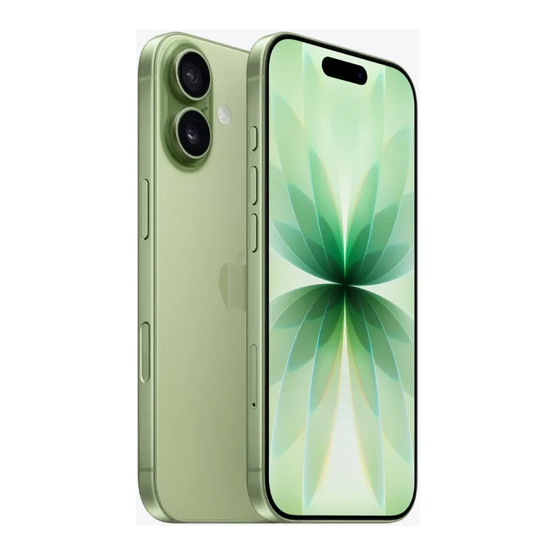 Apple iPhone 17 - 5G smartphone - dual-SIM / Internal Memory 512 GB - OLED display - 6.3" - 2622 x 1206 pixels (120 Hz) - 2x rear cameras 48 MP, 48 MP - front camera 18 Megapixel - sage