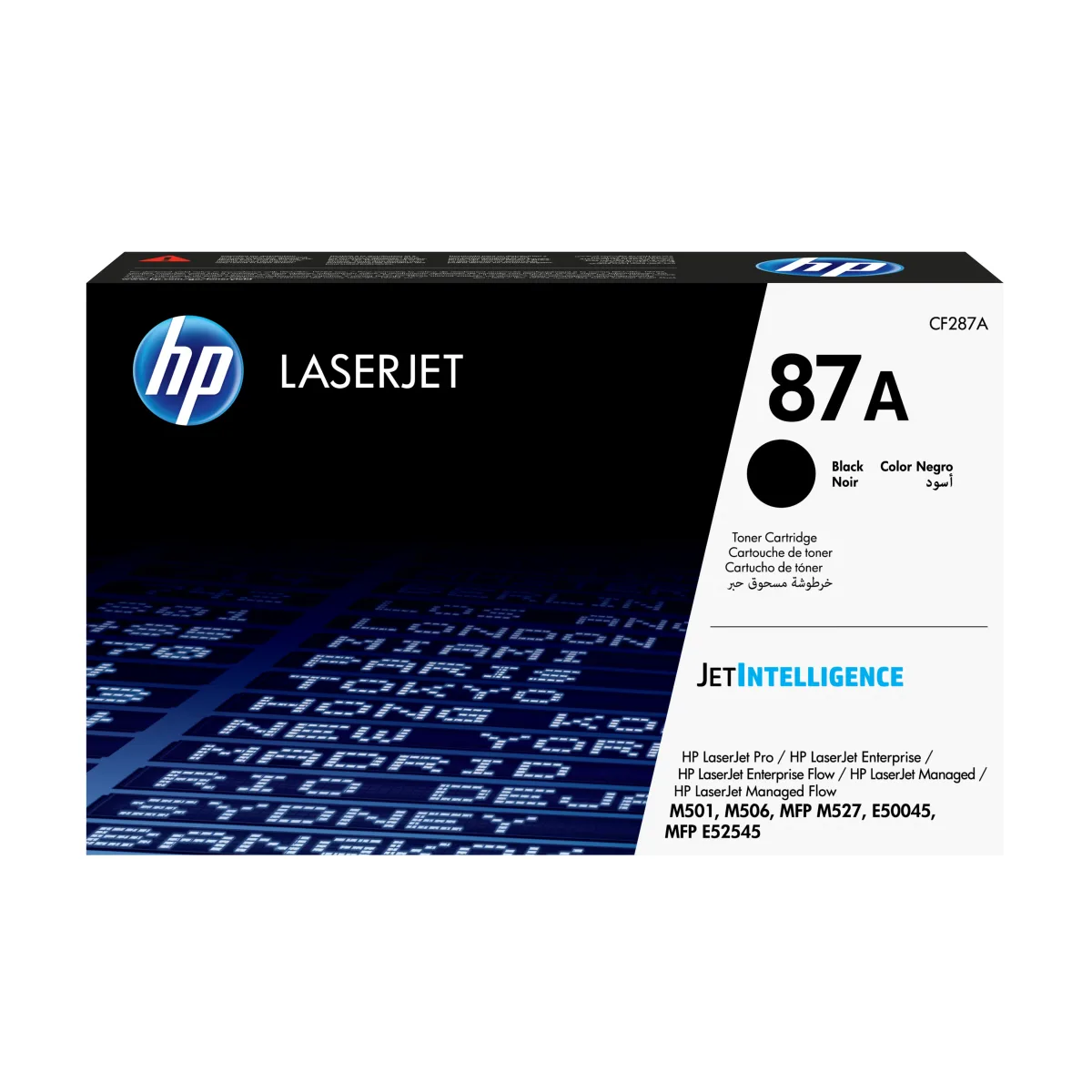 HP 87A - Black - original - LaserJet - toner cartridge (CF287A)